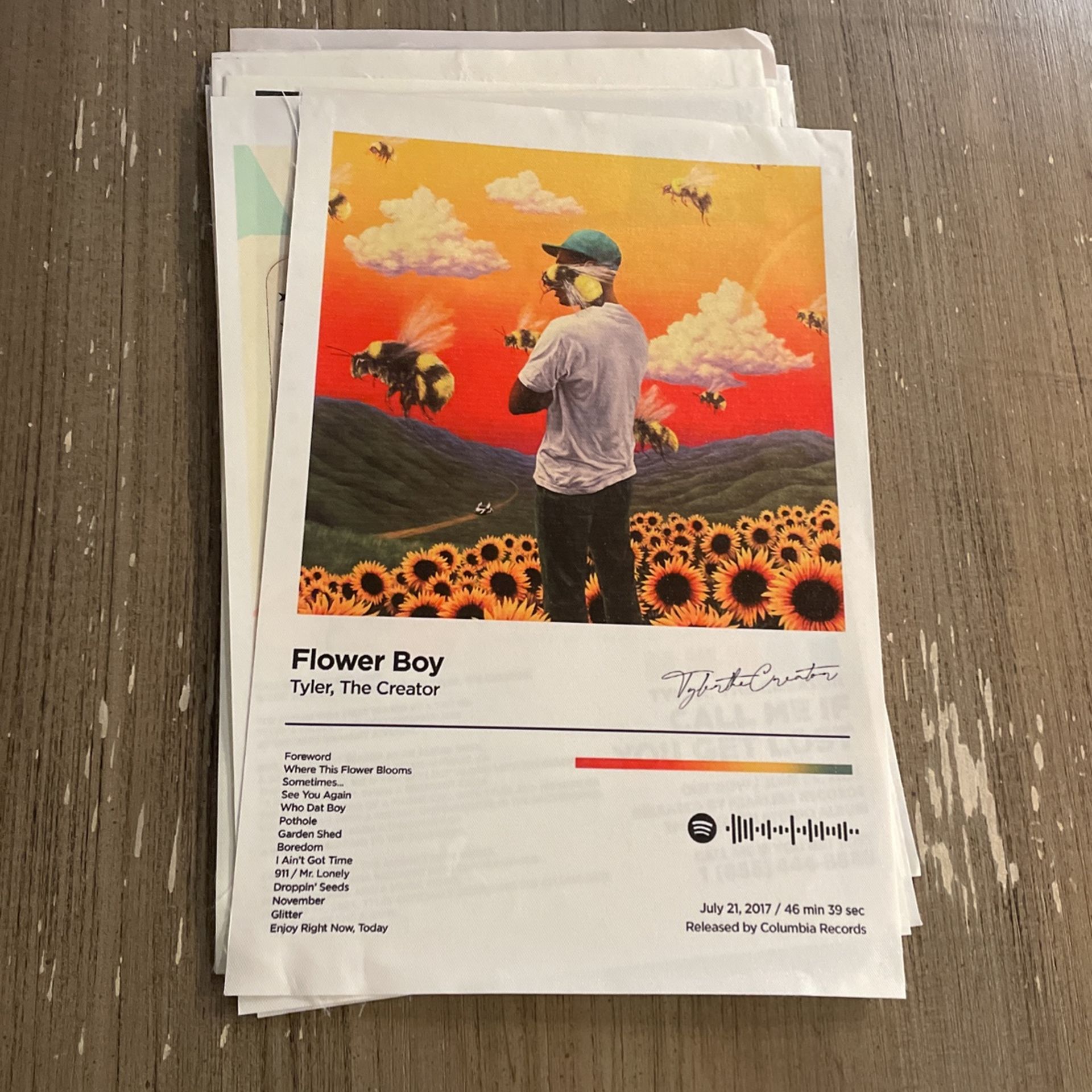 Small Posters - Canvas Type Material