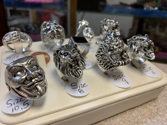 New stainless steel rings $25 each!!!!