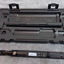 Snap On 1/4 Inch Digital Torque Wrench Black