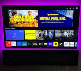 86in LG Smart TV