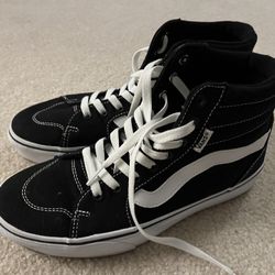 vans hightop 9 black