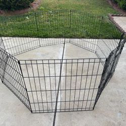 Foldable And Portable Playpen With Door 