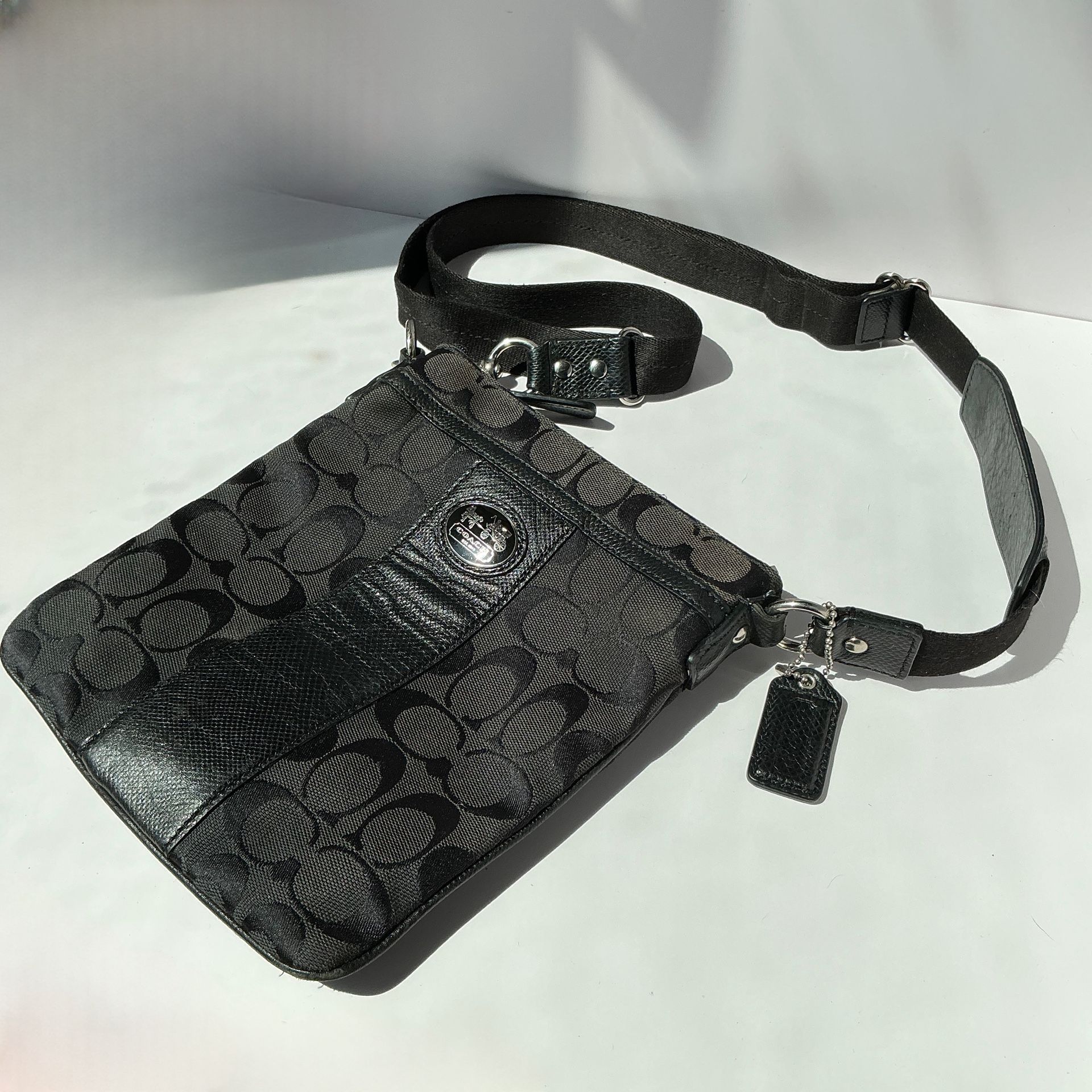 COACH Signature Swing Crossbody Bag