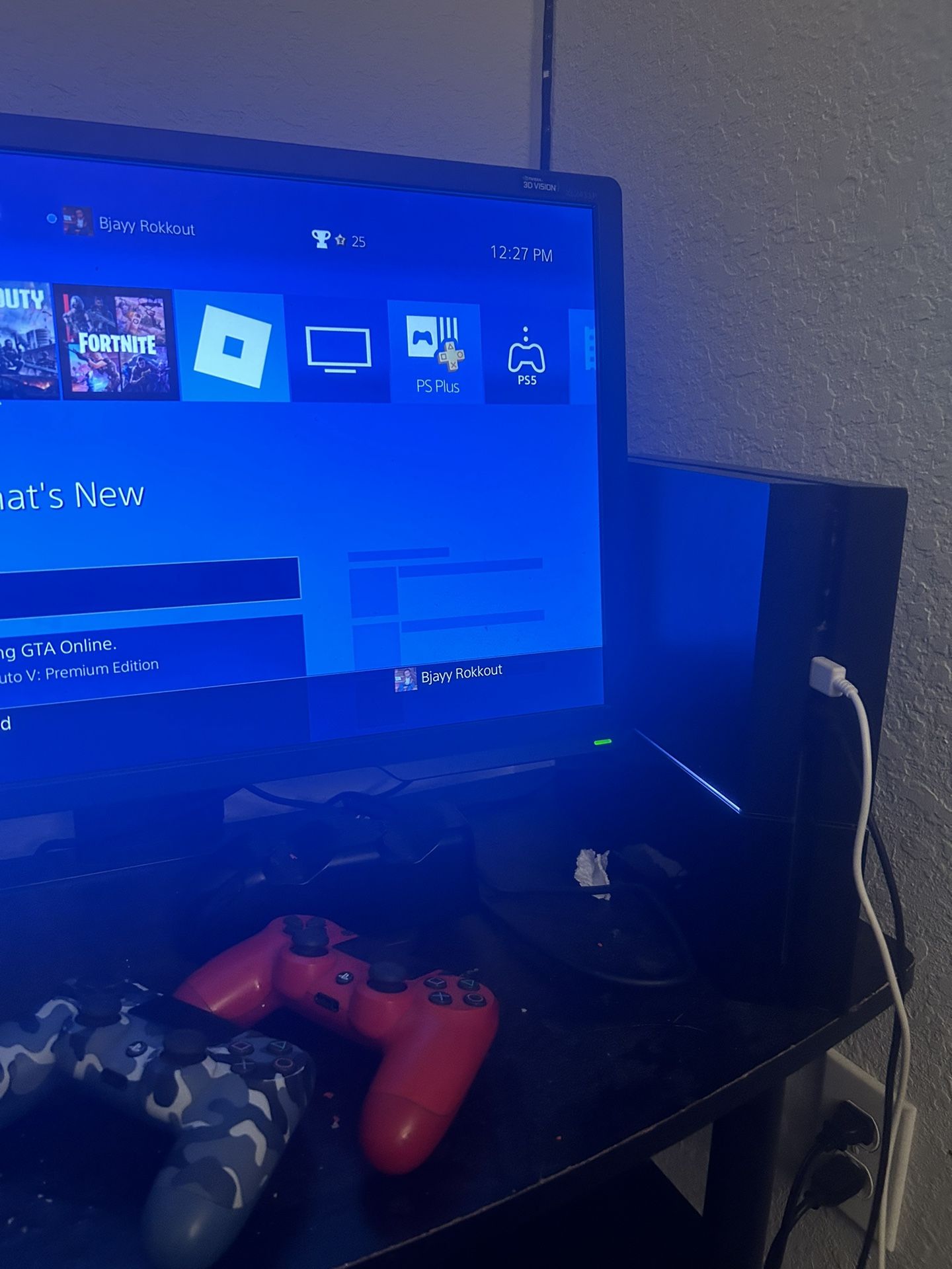 Ps4 And Monitor
