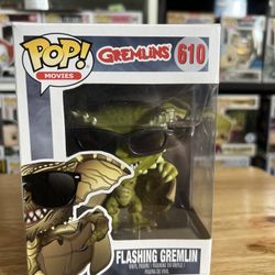 Flashing Gremlin (Stripe) Funko Pop #610 Movies Horror Vinyl Figurine Figure Toy
