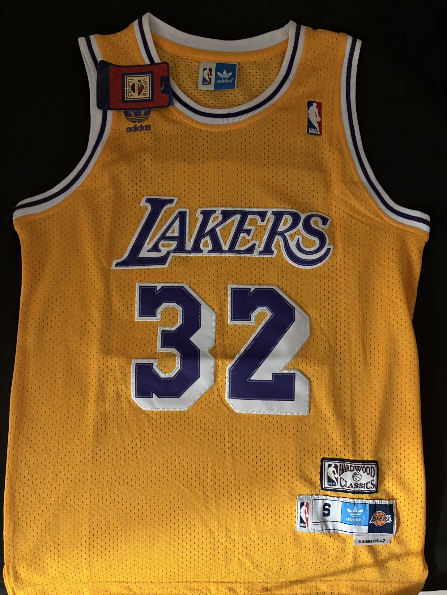 Rare Magic Johnson Lakers HWC Jersey – Brand New! (S)