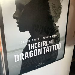 $5!! GIRL with the DRAGON TATTOO Original Movie Poster
