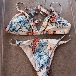 $5 Small Tropical Flower Swimsuit