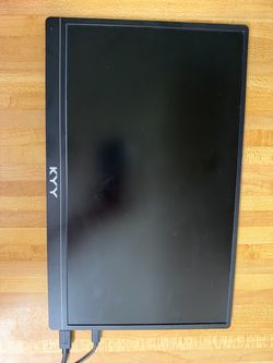 KYY 15.6” Portable Monitor Full HD 1080p USB-C HDMI – $50