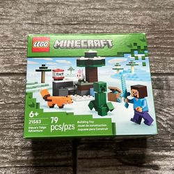 LEGO Minecraft 21583 Steve’s Taiga Adventure NEW