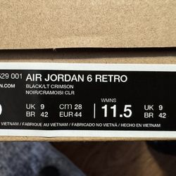 Nike Air Jordan Retro 6