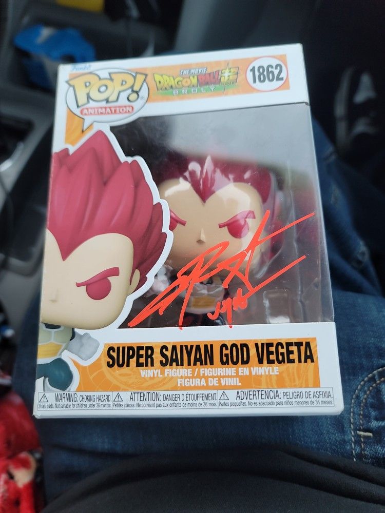 Sign Vegeta Pop