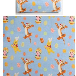 Easter Winnie The Pooh Tigger XL Throw Blanket