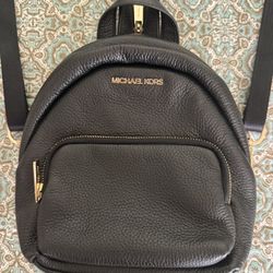Michael Kors Mini Pebbled Leather Backpack
