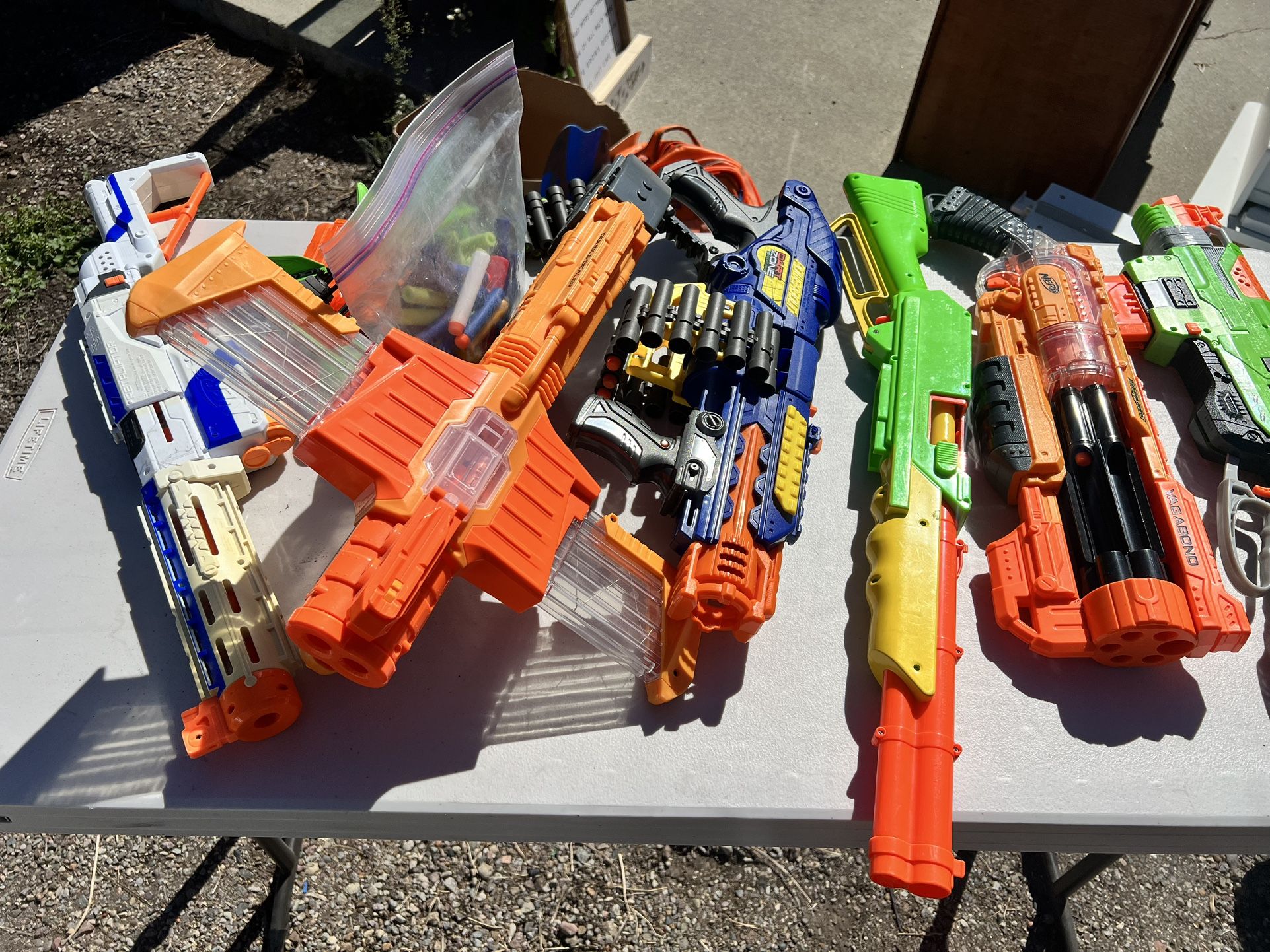 Nerf Guns (6 Total)