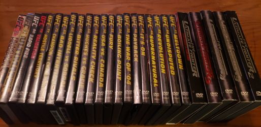 UFC DVDs