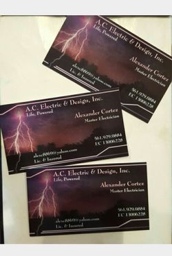 Lic and insured Electrical contactor