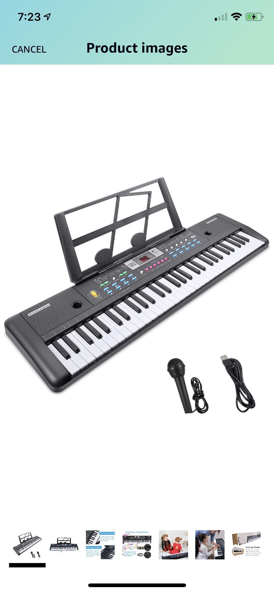 Brand new electronic piano