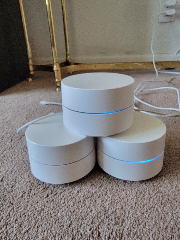 Google - Wifi - Mesh Router (AC1200) - 3 pack - White