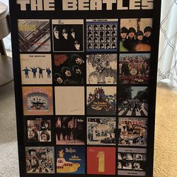 Beatles Album Cover Poster