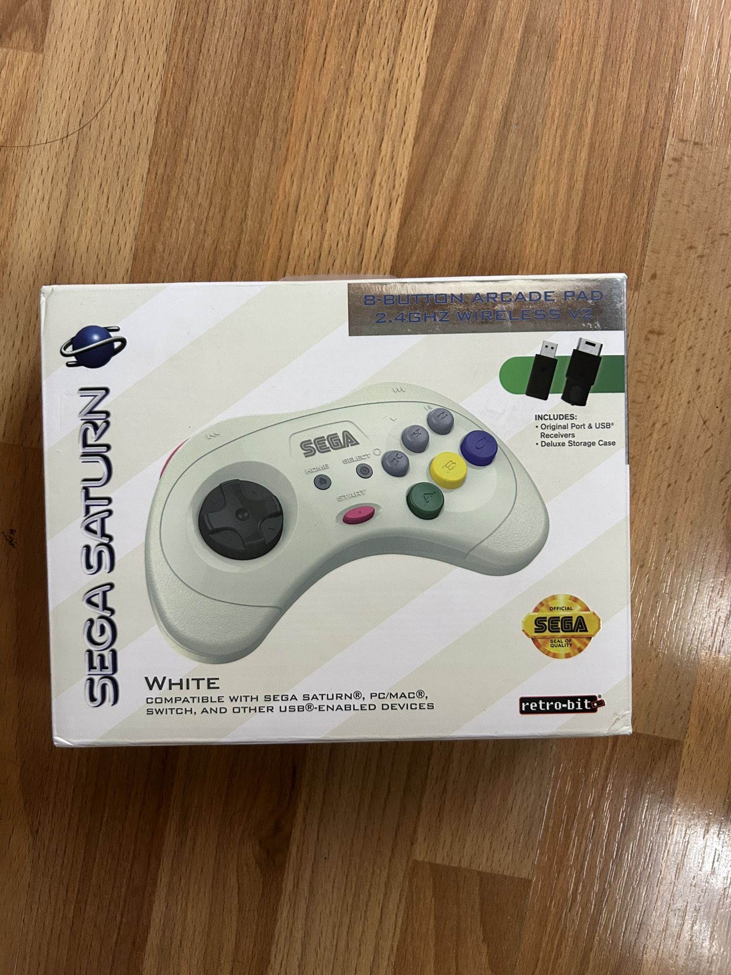 Sega Saturn Gamepad Wireless Controller Pc Ps USB