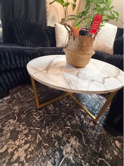 Coffee table and two side tables