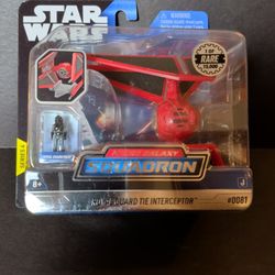 Star Wars Micro Galaxy Squadron Chase Edition Royal Guard Tie Interceptor 