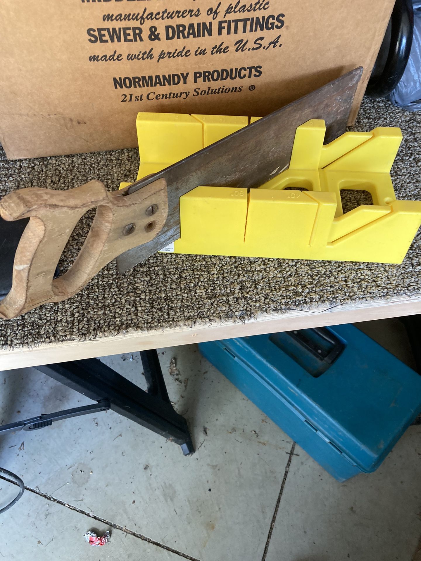 Mitre Box And Saw