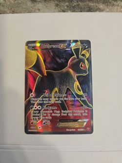 NM Pokemon Umbreon EX Fates Collide Full Art 119/124