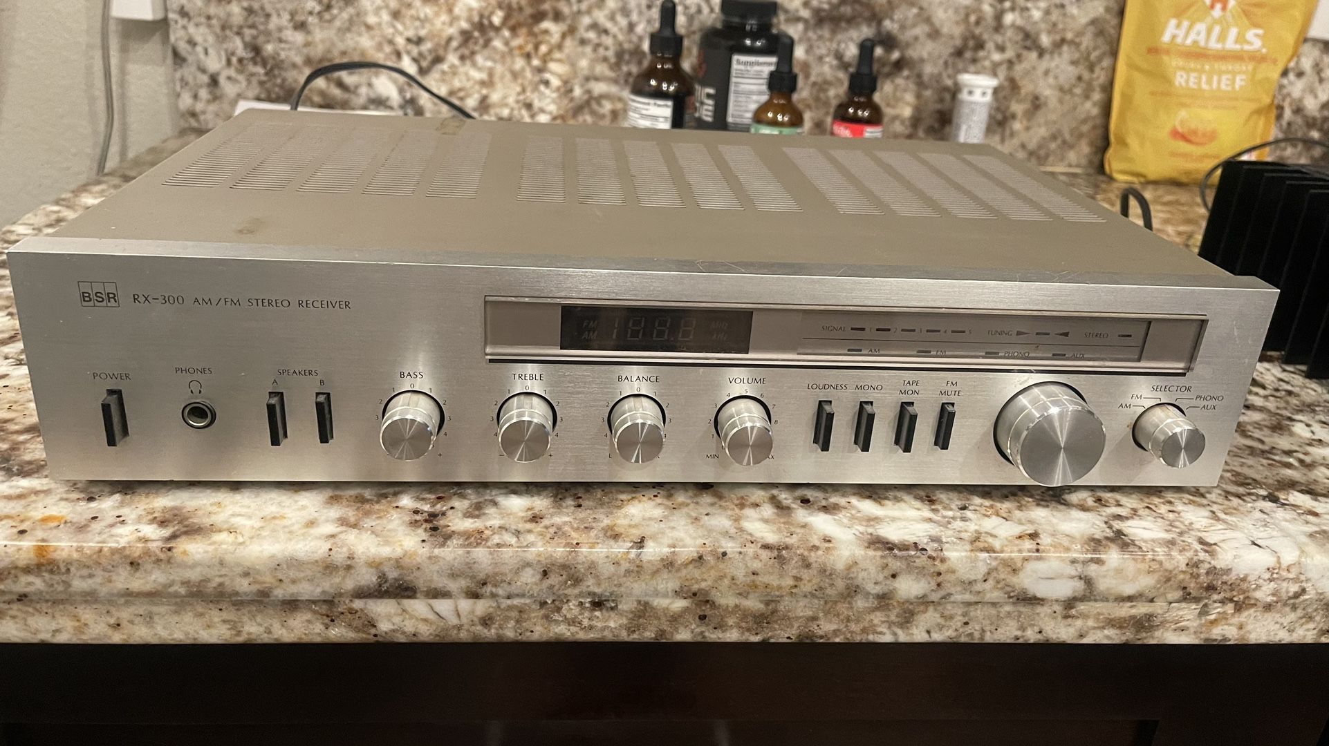 BSR RX-300 Vintage Stereo Receiver