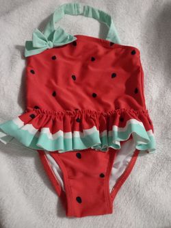18mo. Red swimsuit