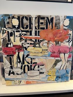 Modern art oil painting on canvas large
