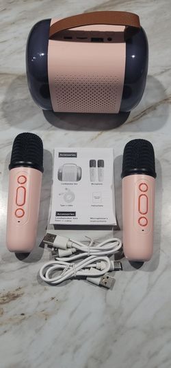 🎤 Kids' 2025 Wireless Karaoke Machine – Fun for All Ages!