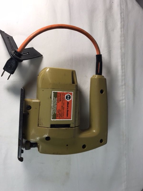 Vintage Black & Decker No. 7504 Type 2 Corded Jig Saw Double Insulated USA for Sale in OH, US