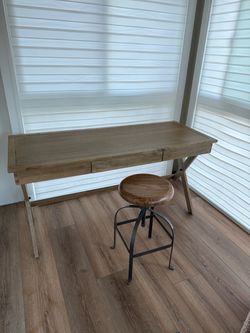 Desk and Stool