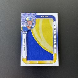 2024 Absolute Blake Corum 3 Color Jumbo Jersey Patch /49