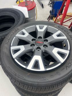 2024-2026 TOYOTA 4RUNNER TRD SPORT OEM 20" MACHINED FACE WHEEL/RIM TIRE SET OF 4 With Yokohama Geolander X-CV Tires