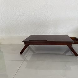 Lap Desk With Drawer and Foldable Legs