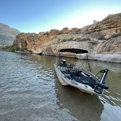 1985 Dyna track 150 Bass Boat