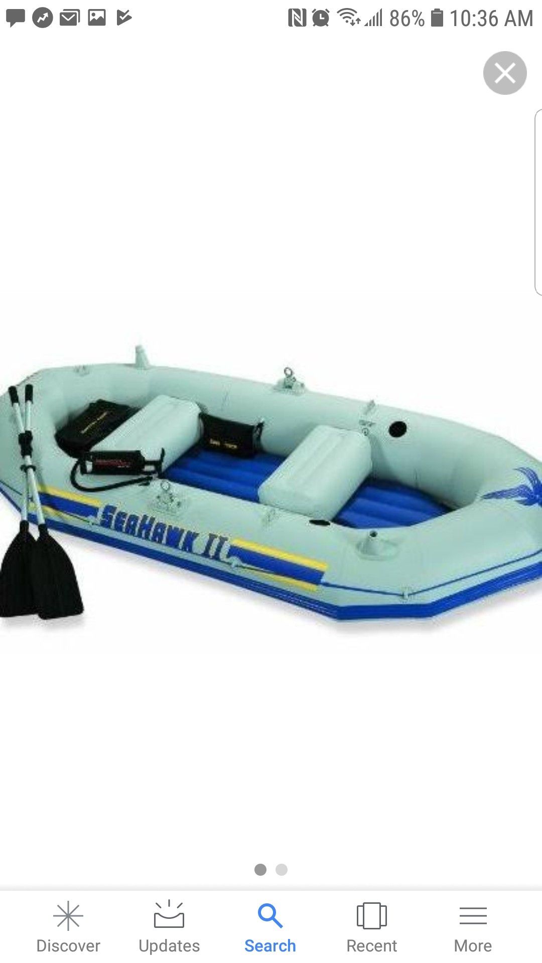 Seahawk 2 inflatable boat