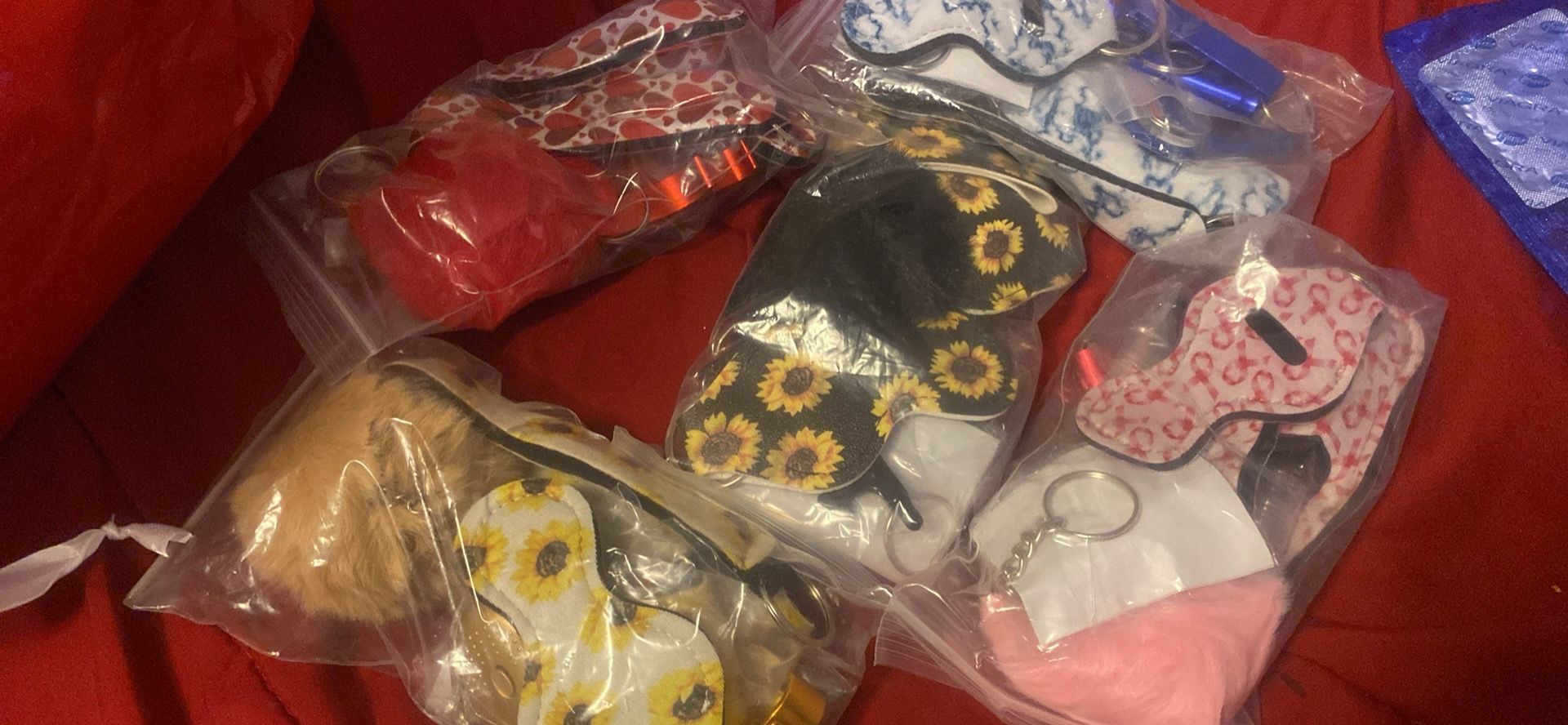 Decorated Defense Keychains