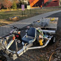 Civ Cycles Electric Tractor Trailer Semi -Trike