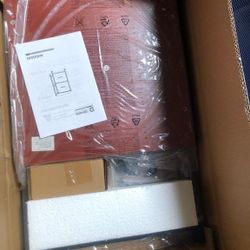 DEVAISE 2 Drawer Mobile File Cabinet RED