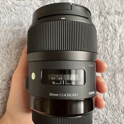 Sigma - 35mm f/1.4 DG HSM Lens for Canon