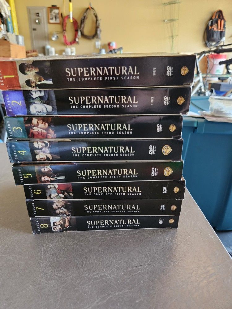 Supernatural DVD Season 1-8