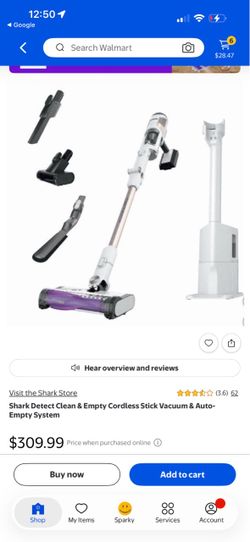 Shark Detect Clean & Empty Cordless Stick Vacuum