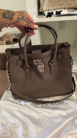 Michael Kors gray bag