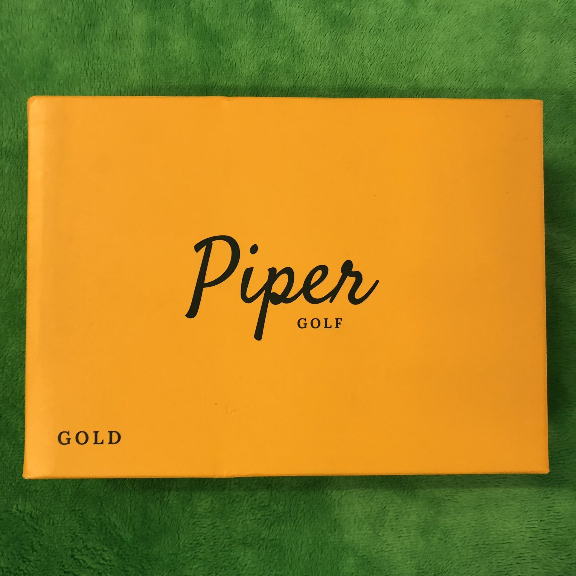 Piper Gold Golf Balls