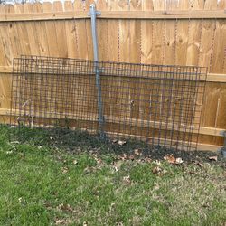 Black Fence Panels