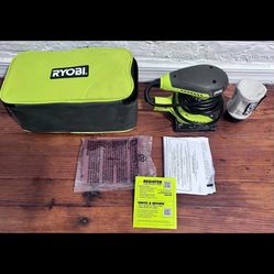 Ryobi S652DGK 2 Amp Corded 1/4 Inch Sheet Sander with Carrying Case